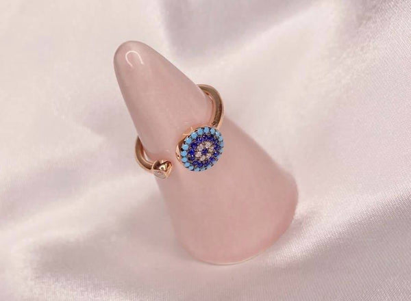 Majestic Rose Gold Duo Adjustable Ring